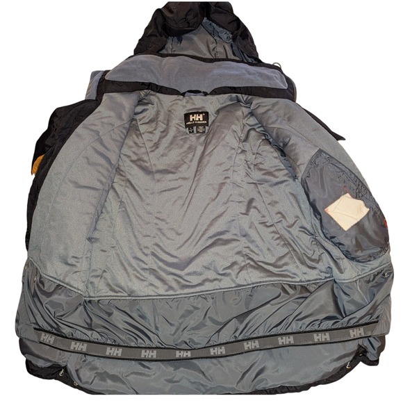 Vintage Helly Hansen Ski Jacket Helly Tech 90s Y2K Colorblock Winter Coat Size S - Picture 5 of 13